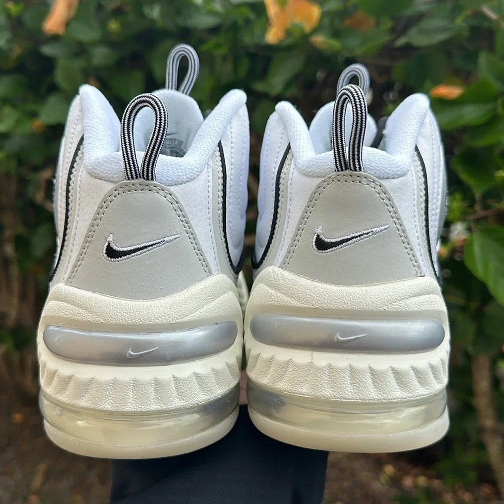 Nike Mens Air Penny 2 White Black Sail Photo Dust FB7727-100 Size 11